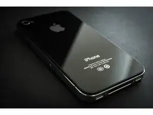 Rear panel glass