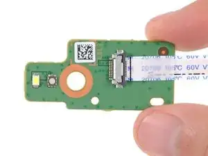 Power Button Board Removal