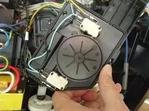 Siemens Surpresso Compact microswitches in the gear drive replacement