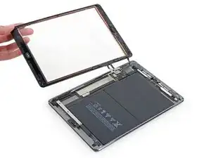 iPad Air Wi-Fi Front Panel Assembly Replacement