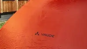 Let the waterproofing soak in for about two minutes. Then wipe away any excess with a damp towel.