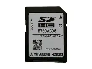 How to unpair a Mitsubishi MMCS NR-242 Map SD Card