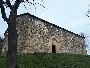 Church of the Holy Mother of God in the village from 1743