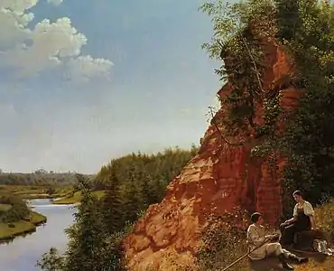 View of the Tosna River