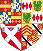 Arms of Richard Neville, 16th Earl of Warwick, the "Kingmaker"
