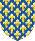 Early coat-of-arms of the House of Capet (France ancient)