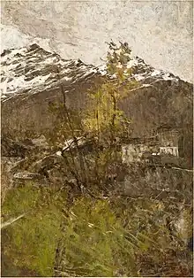 170. Francesco Filippini, Prime nevi, 1889