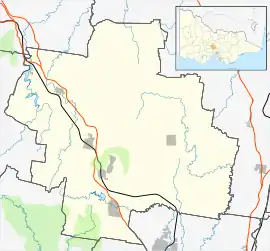 Kerrie is located in Shire of Macedon Ranges
