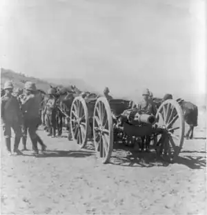 Approaching Maddox Hill, Northern Cape, January 1900.