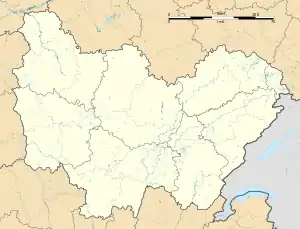 Mâcon is located in Bourgogne-Franche-Comté