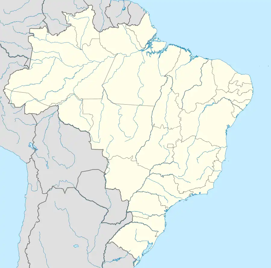 São Miguel das Missões is located in Brazil