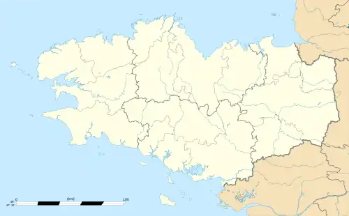 Locminé is located in Brittany
