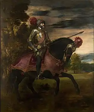 Titian's Equestrian Portrait of Charles V, 1548
