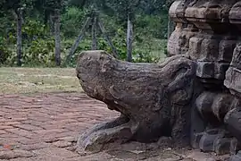 A pranala at Banda Deul temple in West Bengal