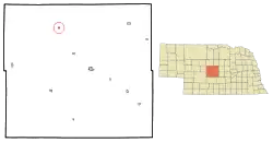 Location of Anselmo, Nebraska