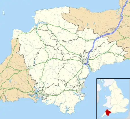 Chulmleigh is located in Devon