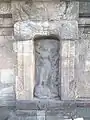 Durgha statue in northern niche of Sambisari temple.