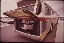 Image 248Lear Steam bus on display in Michigan in 1972 (from Steam bus)