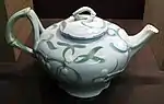 Teapot by Keller et Guérin, Lunéville, 1900s