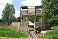 Entrance to the reconstruction of an Iceni village, now closed