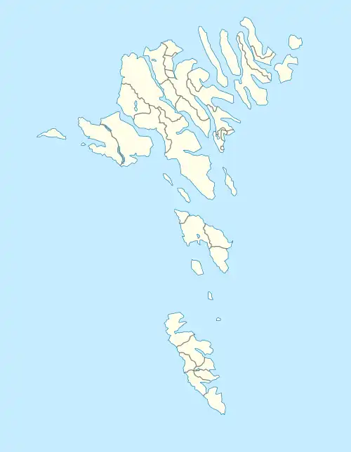 2018 1. deild kvinnur is located in Denmark Faroe Islands