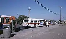 The first Beaverton Transit Center