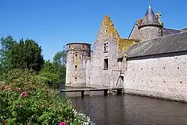 The château in Beaulieu sous Parthenay