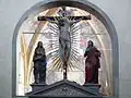 Crucifix at the Carthusian monastery in Galluzzo, Italy