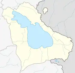 Torfavan is located in Gegharkunik