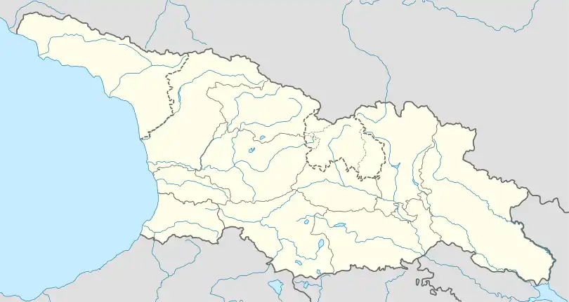 Omalo is located in Georgia