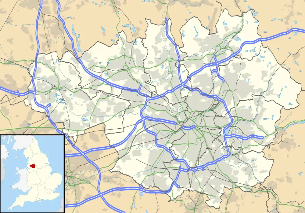Cheadle Hulme is located in Greater Manchester
