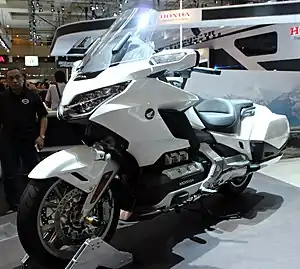 Honda Gold Wing used for escort