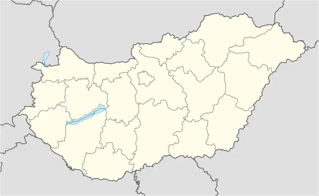 Szombathely is located in Hungary