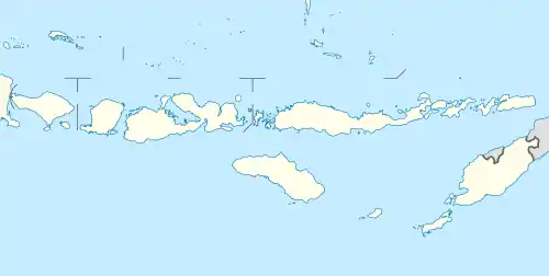 2018 Asian Games torch relay is located in Lesser Sunda Islands