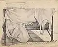Interior scene concentration camp