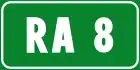 Autostrada Connection 8 shield}}