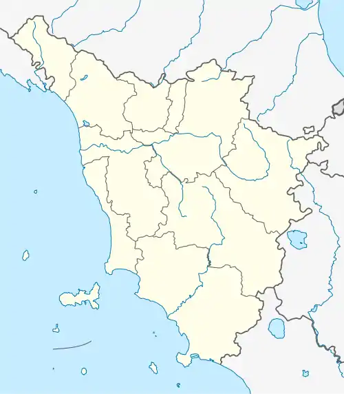 Volterra is located in Tuscany