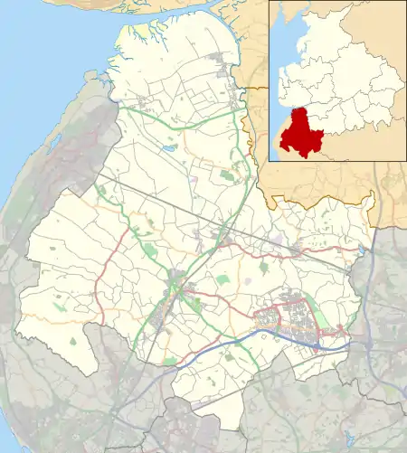 Appley Bridge is located in the Borough of West Lancashire