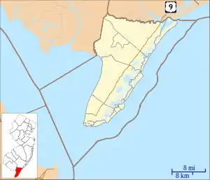 Carroll Villa is located in Cape May County, New Jersey