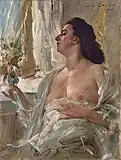 Porträt Elise Smoschewer, 1908 (Lovis Corinth)