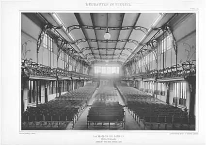 Theatre and Meeting Hall of the Maison du Peuple