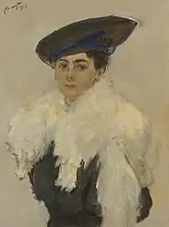 Porträt Helen Lewin (Max Slevogt)