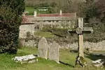 Mottistone Manor and the adjacent St. Peter and St. Paul's Church