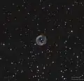 HaRGB image of the planetary nebula NGC 2348, from the Liverpool Telescope
