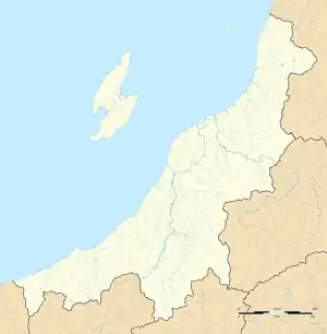 2020 Summer Paralympics torch relay is located in Niigata Prefecture