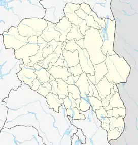 Innerdalsvatnet is located in Innlandet