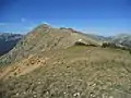 Ohio Peak, the only officially named summit in the Anthracite Range
