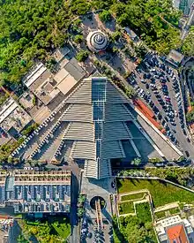 Our Lady of Lebanon captured from above, by Mikhael Bitar