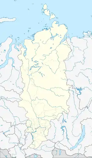 2014 Winter Olympics torch relay is located in Krasnoyarsk Krai