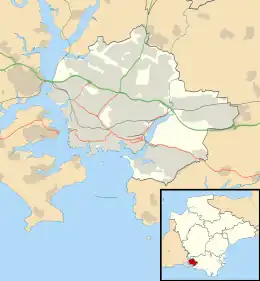 Devonport Park is located in Plymouth